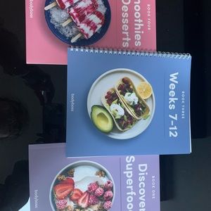 Boss body- Meal Plan Books (Set of 4 books 1-4)